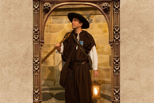 Picture of Nightwatchman David for Spotlight in the dark